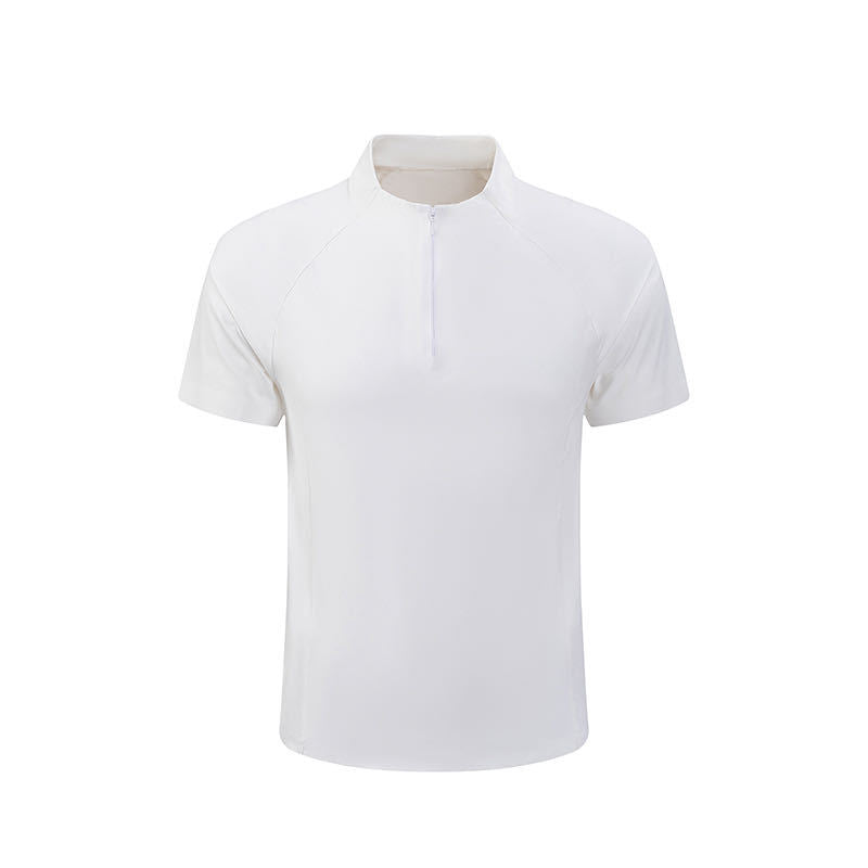 Men's Quick-Dry Zip-Up Sports Shirt